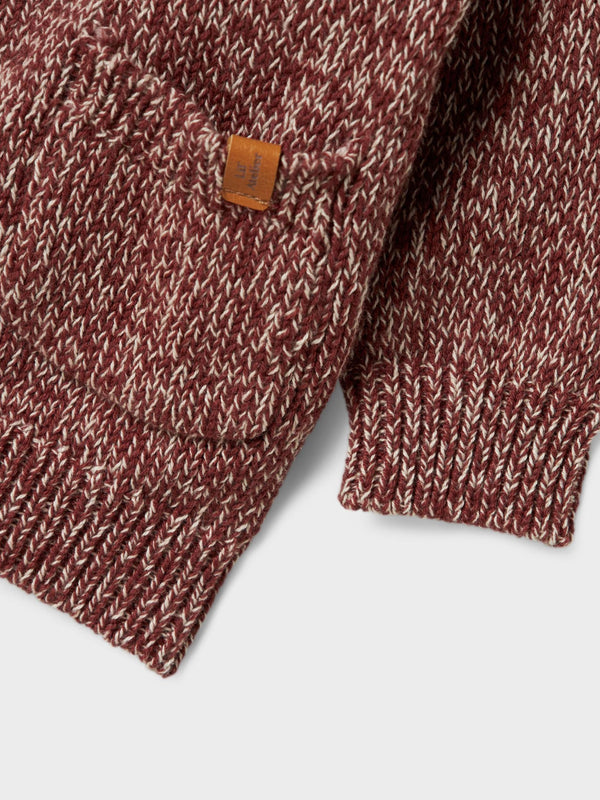 LIL ATELIER CARDIGAN HOT CHOCOLATE
