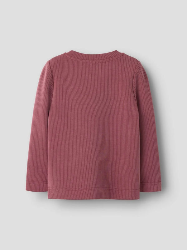 NAME IT MAGLIA A COSTE WILD GINGER