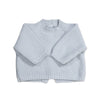 PASITO A PASITO SET MAGLIA IN TRICOT + CULOTTE + BODY BAMBULA AZZURRO 0-1 MESE