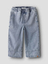 LIL ATELIER JEANS WIDE BLUE DENIM