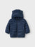 NAME IT GIUBBINO 100GR BLU CON CAPPUCCIO E ORECCHIE