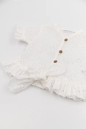 BAMBOOM TOP BLUSA OFFWHITE