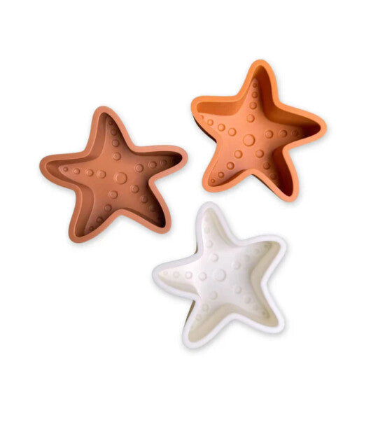 SWIMESSENTIAL SET DA SPIAGGIA IN SILICONE SEA STARS
