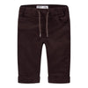 NAME IT PANTALONE VELLUTO CHOCOLATE PLUM