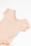 BAMBOOM Costume da bagno con spalle coperte - PINK STRIPES BEAR 435