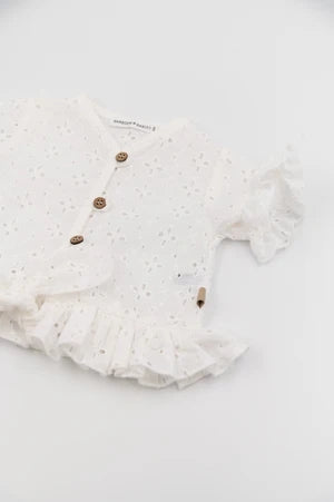 BAMBOOM TOP BLUSA OFFWHITE
