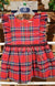 TUTTO PICCOLO SCAMICIATA TARTAN + CALZAMAGLIA ROSSA