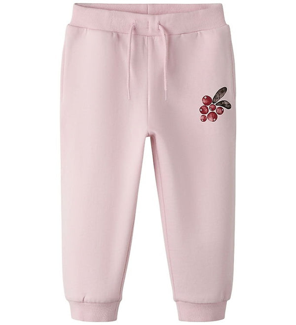 NAME IT PANTALONE FELPA ROSA CILIEGIA