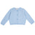 CHICCO CARDIGAN AZZURRO CHIARO FILO DI COTONE