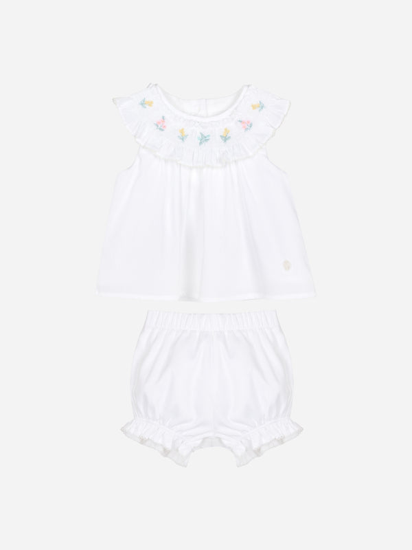 PATACHOU BLUSA + COULOTTE PUNTO SMOKE