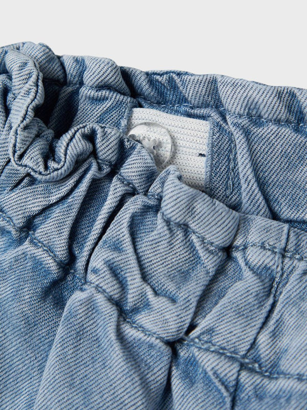 LIL ATELIER SHORT IN DENIM LARGHI