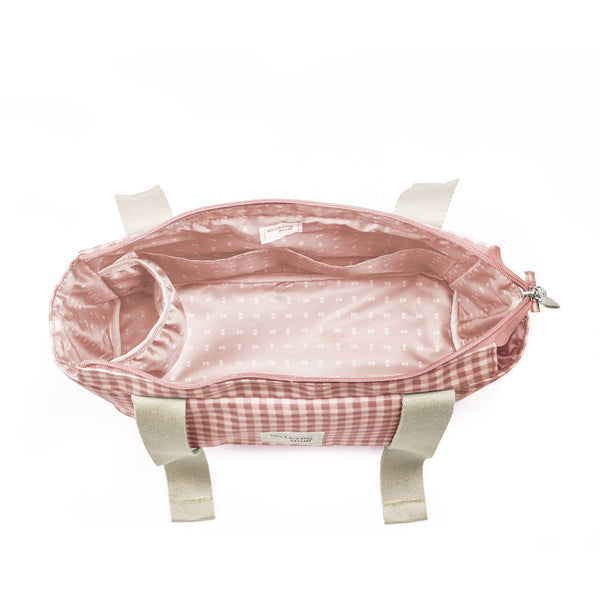 WALKING MUM ORGANIZZATORE I LOVE VICHY ROSA