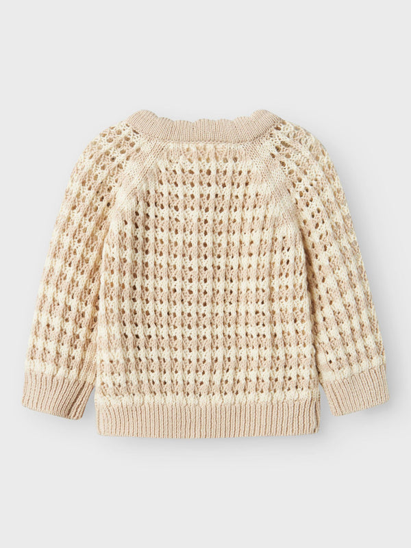 LIL ATELIER CARDIGAN TRAFORATO