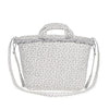 PASITO A PASITO BORSA FASCIATOIO LITTLE BLOOM FLOWERS GREY