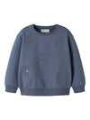 NAME IT MAGLIA FELPA VINTAGE INDIGO