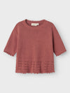 LIL ATELIER MAGLIA WITHERED ROSE