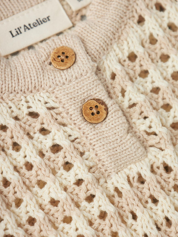 LIL ATELIER GILET TRAFORATO