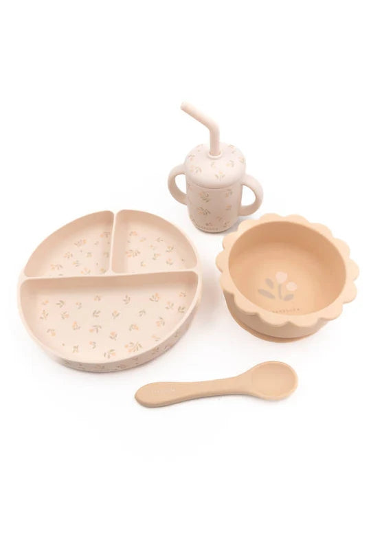 BAMBOOM SET PAPPA DINNER SET TULIPS