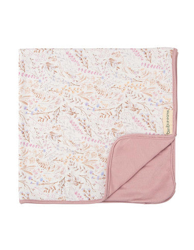 COPERTINA CLINICA 75X75 REVERSIBILE ROSA MALVA E FANTASIA