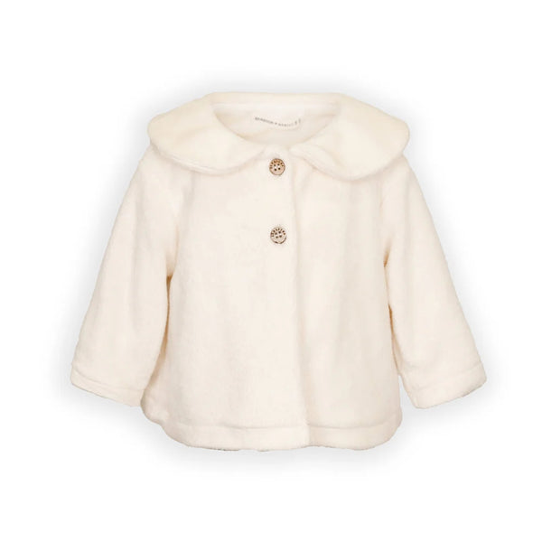 BAMBOOM Cappotto Bimba Teddy - WARM WHITE 345