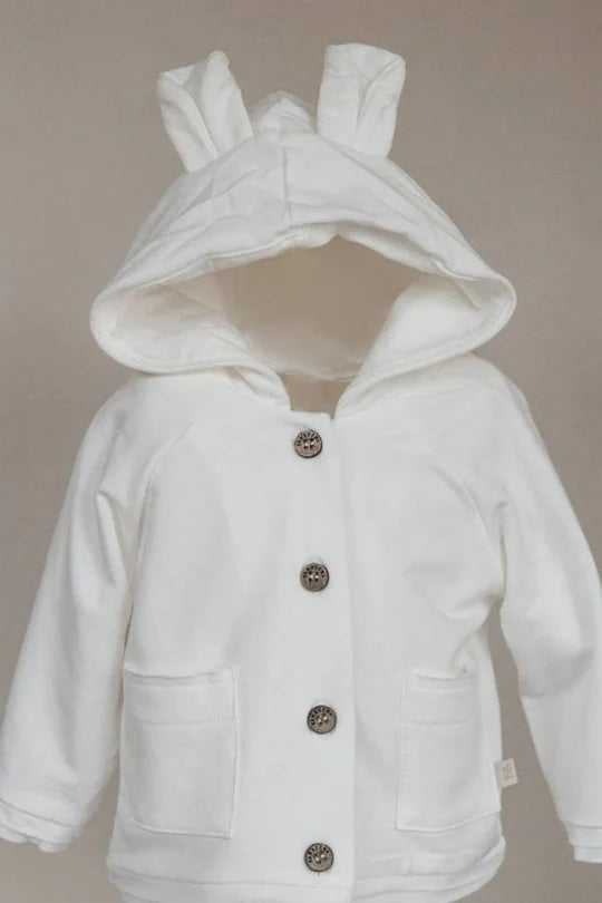 BAMBOOM CARDIGAN CON ORECCHIE OFF WHITE