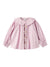 NAME IT CAMICIA A CAMPANA ROSA CON RICAMO