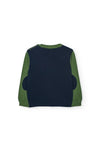 BOBOLI MAGLIONE VERDE A ROMBI 712369