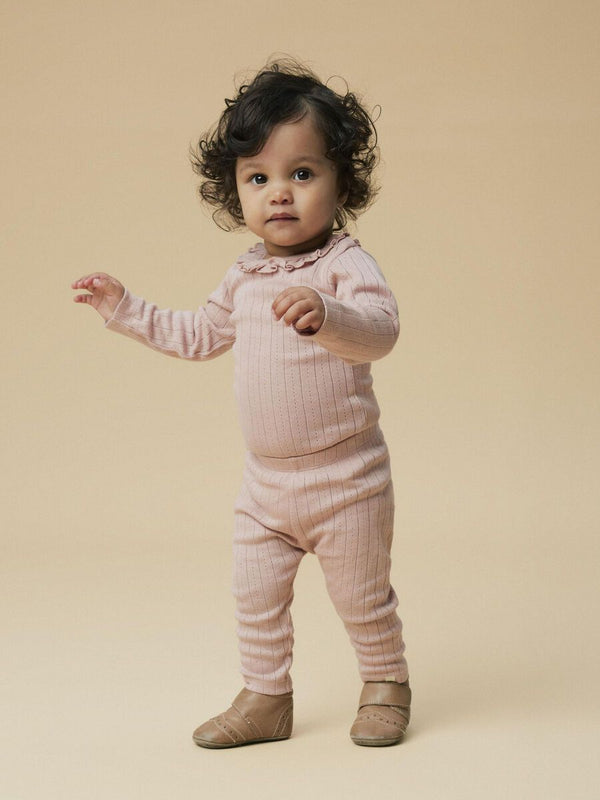 LIL ATELIER LEGGINGS MISTY ROSE