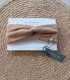 BAMBOOM FASCIA CAPELLI & SCALDA ORECCHIE TEDDY TAN CAMEL