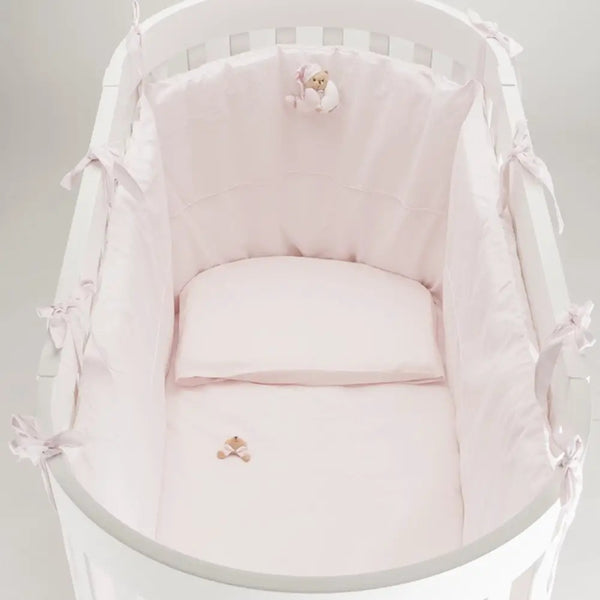 NANAN PUCCIO SET PIUMONELETTO 4PZ OVALE ROSA