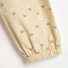 CHICCO ABITO VELLUTO A COSTE BEIGE CON FIORI 102672