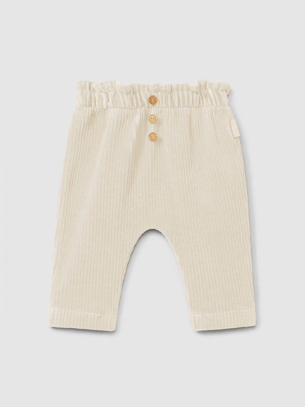LARANJINHA PANTALONE VELLUTO A COSTE SABBIA I6611B87