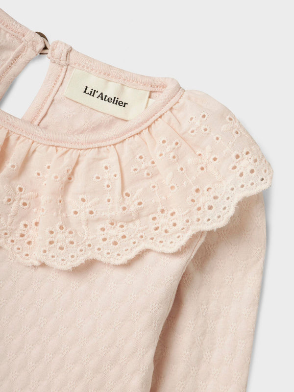 LIL ATELIER MAGLIA SLIM SILVER PEONY