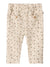 LIL ATELIER PANTALONE FANTASIA FIORI BEIGE