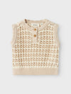 LIL ATELIER GILET TRAFORATO