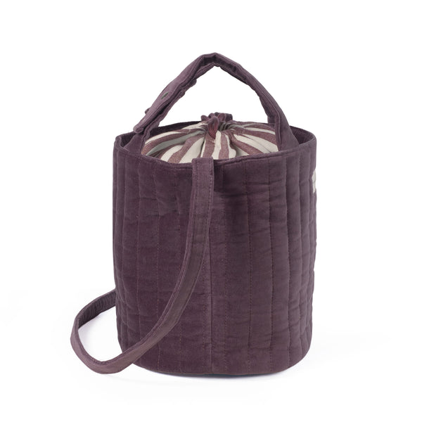 PASITO A PASITO BUCKET BAG CHERRY VELVET