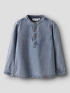 LIL ATELIER CAMICIA MEDIUM BLUE DENIM