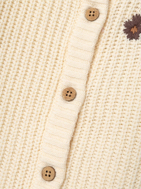 LIL ATELIER CARDIGAN BIRCH