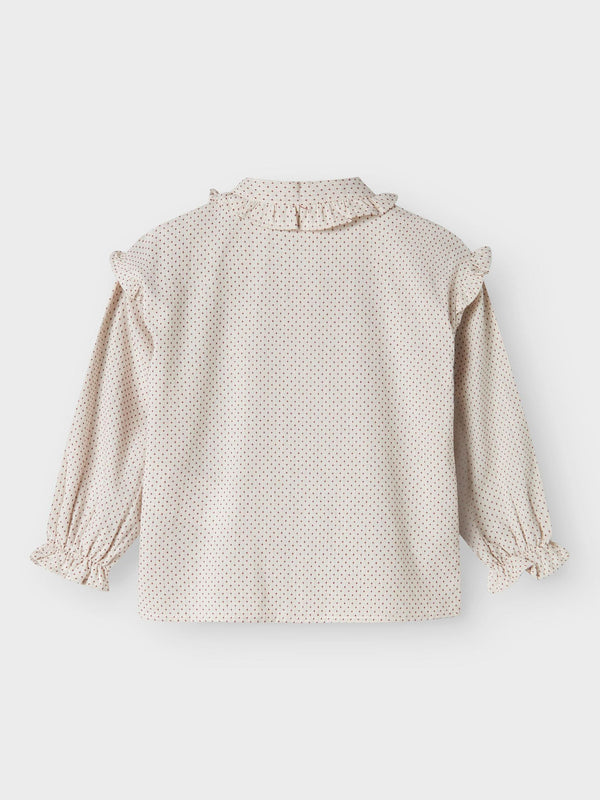 LIL ATELIER CAMICIA PASTEL PARCHMENT