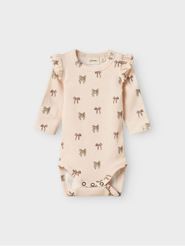 LIL ATELIER BODY SILVER PEONY /BOW