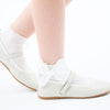 CONDOR CALZINO CORTO CON FIOCCO PIZZO LATTE