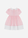 PATACHOU ABITO MEZZA MANICA PUNTO SMOCK ROSA