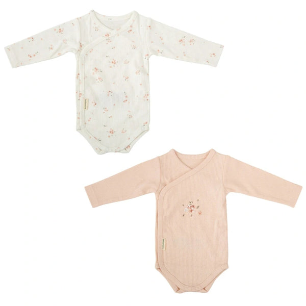 BIMBIDREAMS SET 2PZ BODY MANICA LUNGA 50%BAMBù50%COTONE 0-1 MESE MONET BL2R0114