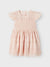 LIL ATELIER ABITO PIZZO SAN GALLO PEACH BLUSH