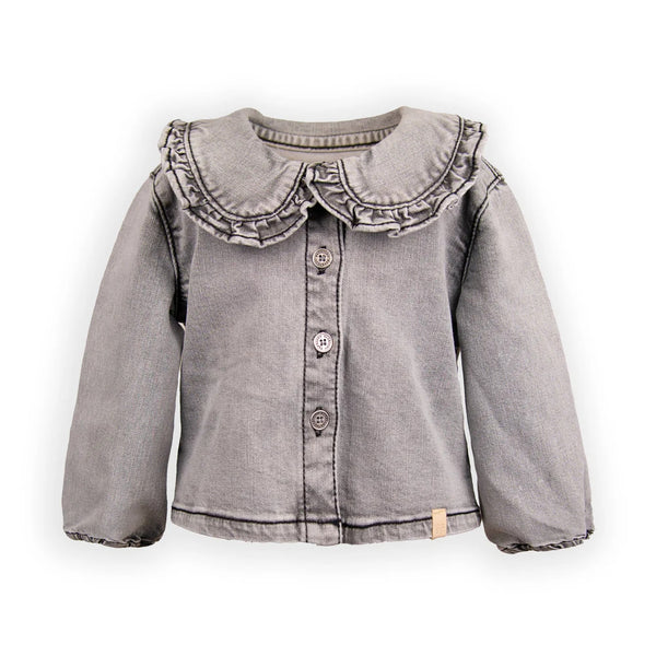 BAMBOOM Blusa jeans bimba - GREY 348