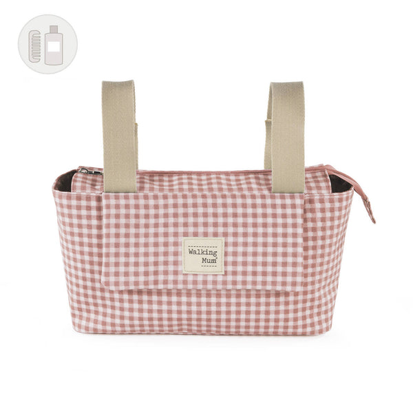 WALKING MUM ORGANIZZATORE I LOVE VICHY ROSA
