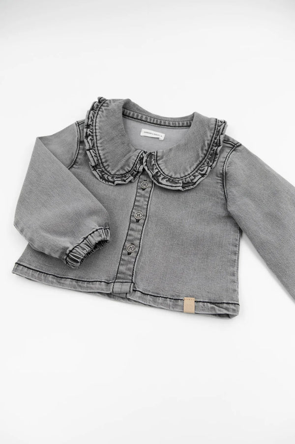 BAMBOOM Blusa jeans bimba - GREY 348