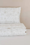 BAMBOOM COPRIPIUMINO LETTINO CON FEDERA OYSTER GREY