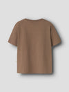 LIL ATELIER MAGLIA MEZZA MANICA COCA MOCHA