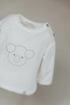 BAMBOOM MAGLIA CON STAMPA KOALA OFF WHITE